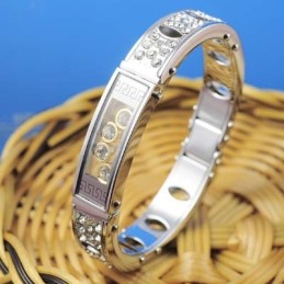 Brățări Bărbătești Din Titan Cu Diamante