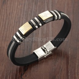 Brățară Elegantă Și Nouă Pentru Bărbați, Din Titan C932