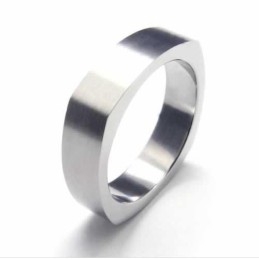 Inel Unisex Din Titan Pur De 5 Mm