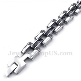 Brățară Bărbătească Din Titan Negru