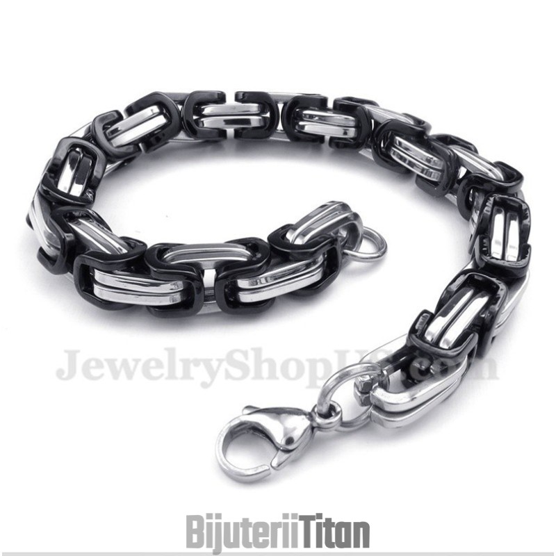 Brățară Bărbătească Din Titan Negru Brățară Bărbătească Din Titan Negru