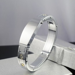 Brățări Bărbătești Din Titan Cu Diamante