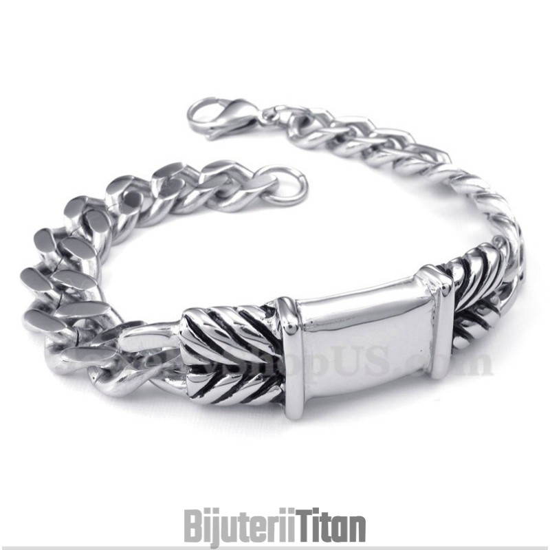 Brățară Bărbătească Din Titan Turnat