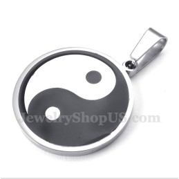 Pandantiv Tai Chi Din Titan Pentru Bărbați Cu Lanț Gratuit