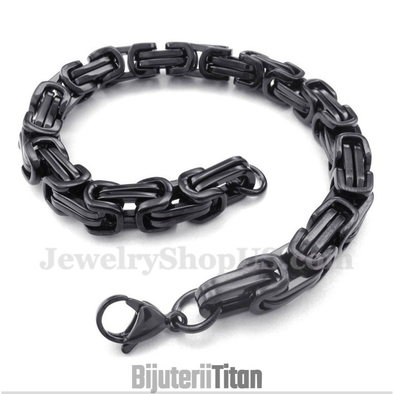 Brățară Bărbătească Din Titan Negru Brățară Bărbătească Din Titan Negru