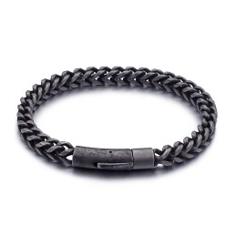 Brățară Din Titan Pentru Bărbați, Brățară Din Titan Pentru Băieți, Bijuterii Retro Hip Hop La Modă