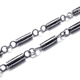 Colier Cilindric Din Titan De 21,7 Inci