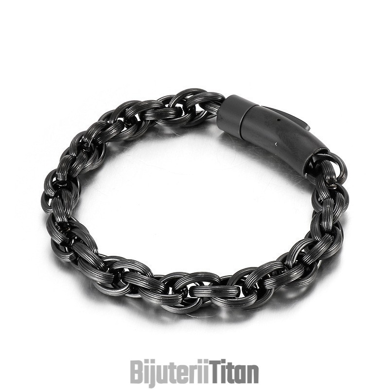 Brățară Simplă Și Elegantă Din Titan Pentru Motocicliști, Pentru Bărbați Brățară Simplă Și Elegantă Din Titan Pentru Motocicliști, Pentru Bărbați