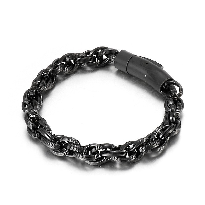 Brățară Simplă Și Elegantă Pentru Motocicliști, Din Titan, Pentru Bărbați Brățară Simplă Și Elegantă Pentru Motocicliști, Din Titan, Pentru Bărbați