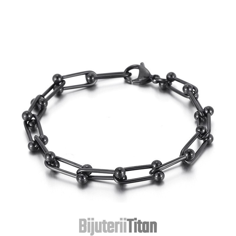 Brățară Cu Cataramă De Potcoavă Din Titan Pentru Bărbați Și Femei, Brățară Cu Cataramă În Formă De U Brățară Cu Cataramă De Potcoavă Din Titan Pentru Bărbați Și Femei, Brățară Cu Cataramă În Formă De U
