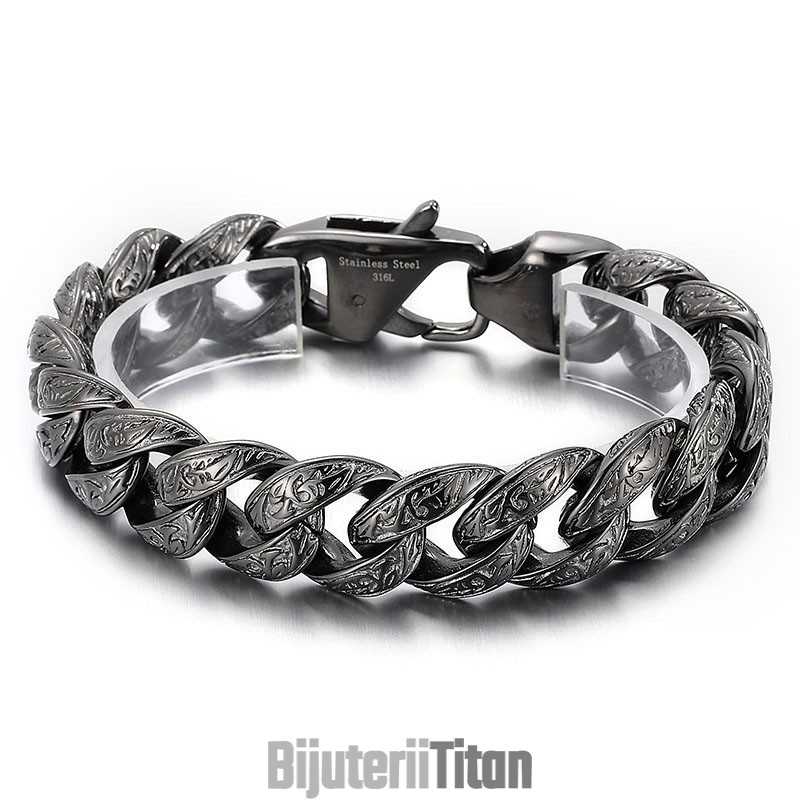 Brățară Vintage Cool Din Titan Placată Cu Bronz, Model Vintage, Pentru Bărbați Brățară Vintage Cool Din Titan Placată Cu Bronz, Model Vintage, Pentru Bărbați