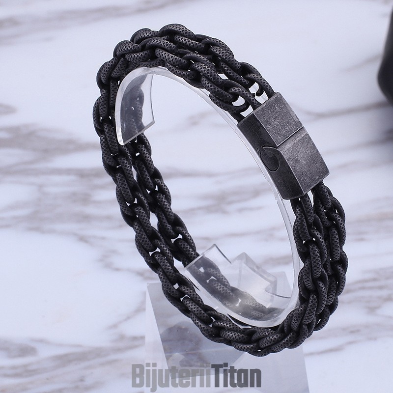 Brățară Bărbătească Din Titan, Tip Black Day, Tip Titan Brățară Bărbătească Din Titan, Tip Black Day, Tip Titan
