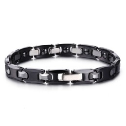 Brățări Rafinate Din Titan Negru Pentru Cupluri