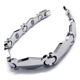 Brățară Bărbătească Din Carbură De Tungsten, Lățime 8 Mm