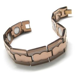 Brățară Bărbătească Maro, Groasă, Din Carbură De Tungsten, Lățime 13 Mm