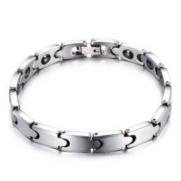 Brățară Magnetică Din Oțel Tungsten Pentru Bărbați Furnizare Brățară Pentru Bărbați