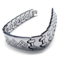 Brățară Bărbătească Din Carbură De Tungsten, Lățime 12 Mm, Cu Diamante