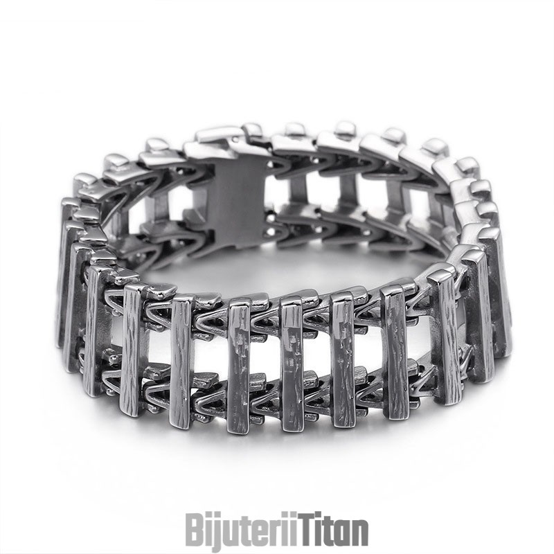 Brățară Bărbătească Retro Chic Keel Din Titan