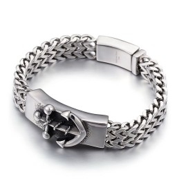 Brățară Tip Ancoră Din Titan, Stil Elegant, Pentru Bărbați