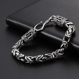 Brățară Bărbătească Din Titan Cu Model Keel Peace, Stil Vintage La Modă Și Elegantă, Pentru Cadouri