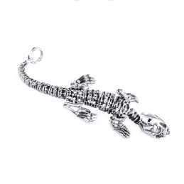 Brățară Din Titan Retro Exagerată, Stil Cool Și Elegant Cu Dinozauri Pentru Bărbați