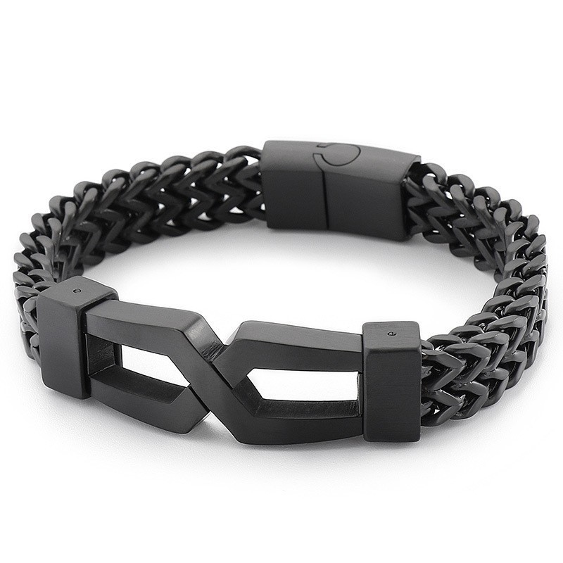 Brățară Bărbătească Din Titan Cu Ochelari Hipster Hip-Hop Brățară Bărbătească Din Titan Cu Ochelari Hipster Hip-Hop