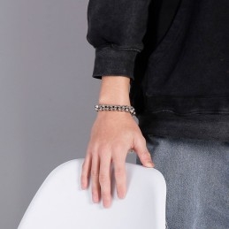 Brățări Retro Populare Din Titan Pentru Bărbați Cu Accesorii