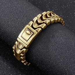 Brățară Vintage Cool Din Titan Pentru Bărbați Cu Os De Dragon