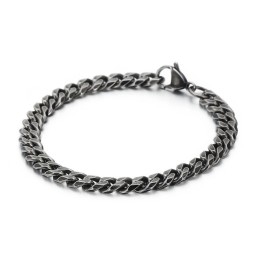 Brățară De Șlefuit Plată Vintage Din Titan Pentru Bărbați La Modă, Cu Accesorii