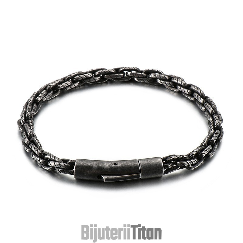 Brățări Bărbătești, Brățări Din Titan, Stil Retro Hip Hop Brățări Bărbătești, Brățări Din Titan, Stil Retro Hip Hop