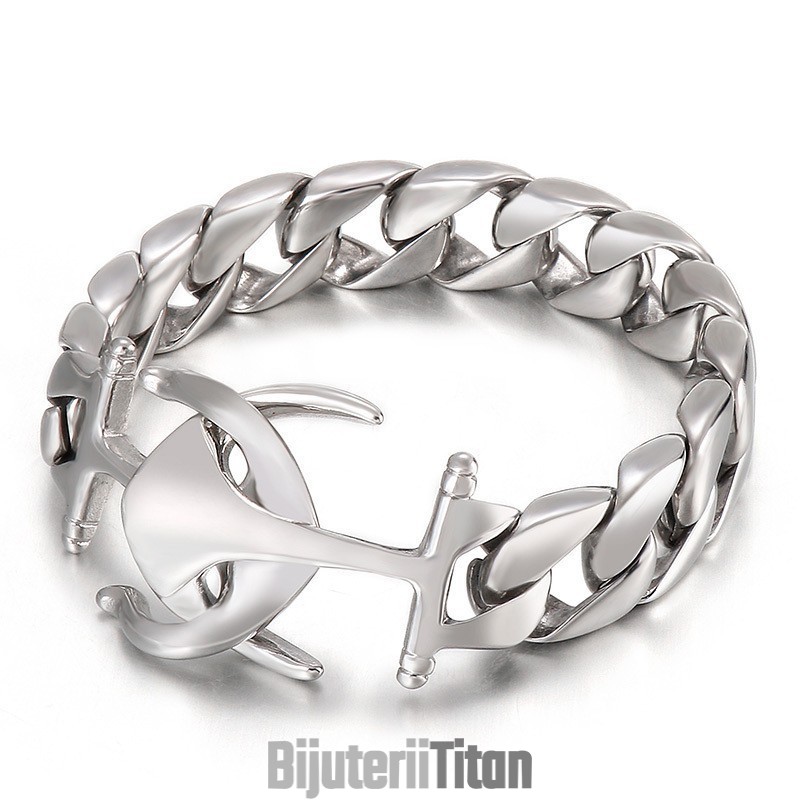 Accesorii Brățară Bărbați Titanium Chic Wind Boat Anchor Accesorii Brățară Bărbați Titanium Chic Wind Boat Anchor