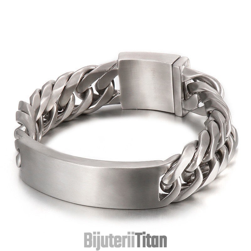 Brățară Bărbătească Din Titan, Stil Gotic Rock Și Elegant, Cu Model Sand Face De La Bent Brand Brățară Bărbătească Din Titan, Stil Gotic Rock Și Elegant, Cu Model Sand Face De La Bent Brand