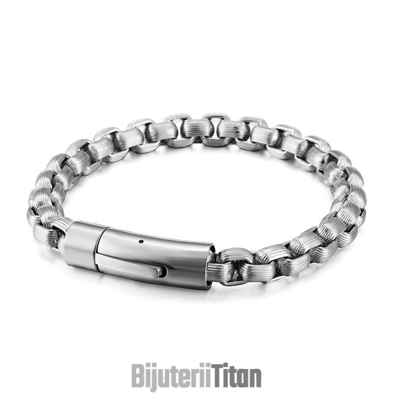Noua Modă Stil Retro Motociclist Bărbătesc Titan Brățară Lanț Motociclist Lanț Bijuterii Mână Noua Modă Stil Retro Motociclist Bărbătesc Titan Brățară Lanț Motociclist Lanț Bijuterii Mână