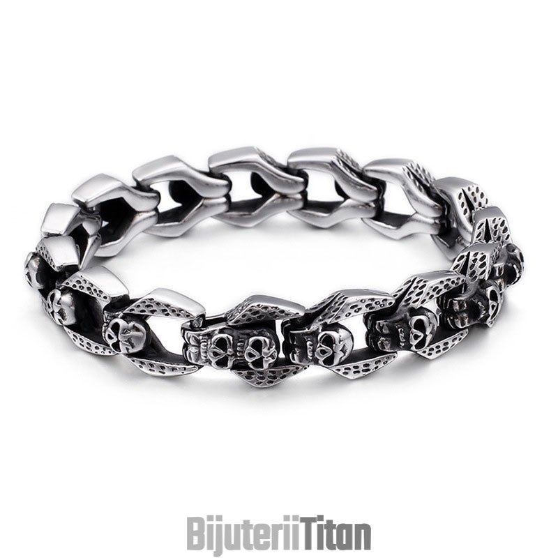 Brățări Chic Wind Skull Brățări Tide Pentru Bărbați Din Titan Brățări Chic Wind Skull Brățări Tide Pentru Bărbați Din Titan