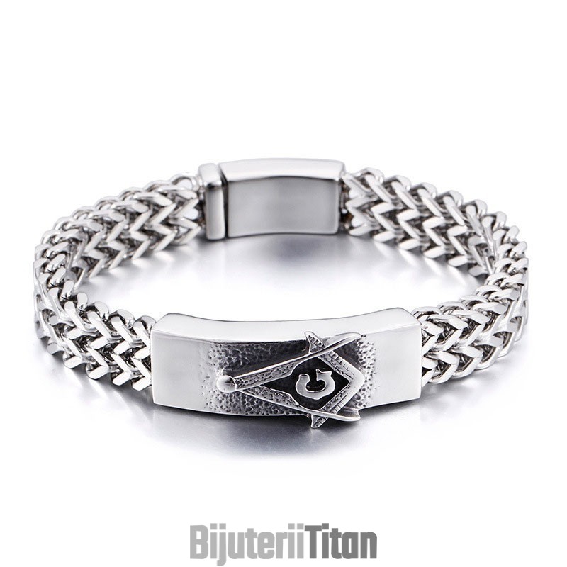 Brățară Masonică Pentru Bărbați La Modă