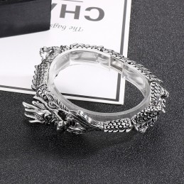 Brățară Din Titan Cu Dragon Zodiacal Cool Și Elegantă Pentru Bărbați