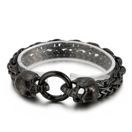 Accesorii De Brățară Pentru Bărbați Din Titan Cu Craniu, Stil Cool Și Elegant La Modă
