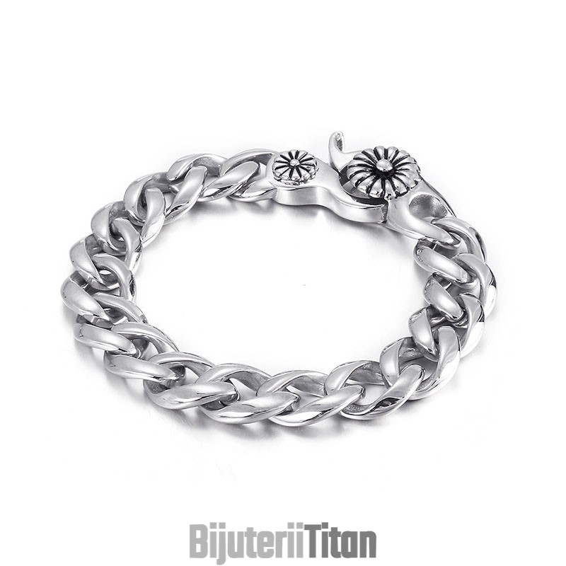 Brățară Din Titan Cu Cataramă De Melc În Stil Elegant, Populară, Pentru Bărbați Brățară Din Titan Cu Cataramă De Melc În Stil Elegant, Populară, Pentru Bărbați