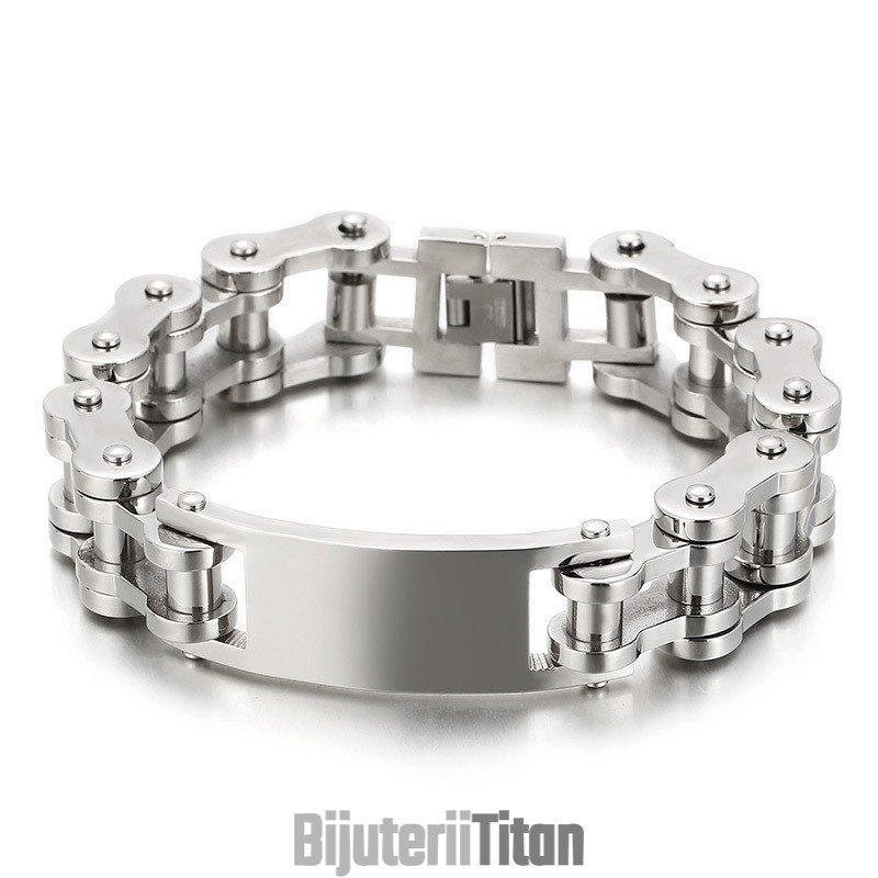 Brățară Din Titan Pentru Motocicliști, Stil Cool Și Elegant, Pentru Bărbați Brățară Din Titan Pentru Motocicliști, Stil Cool Și Elegant, Pentru Bărbați