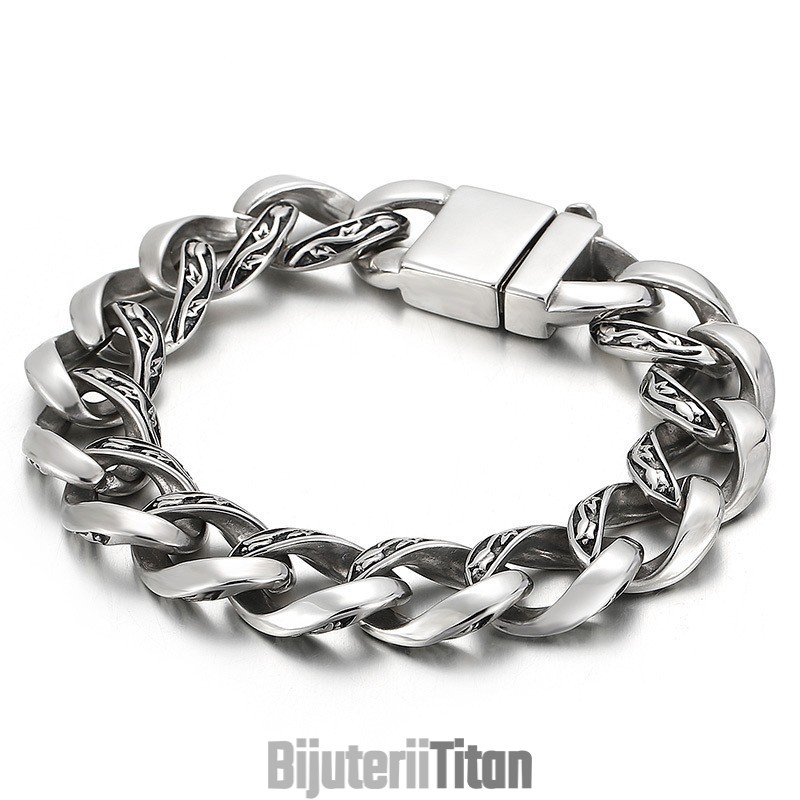 Brățară Din Titan Cool Și Elegantă Pentru Bărbați Brățară Din Titan Cool Și Elegantă Pentru Bărbați