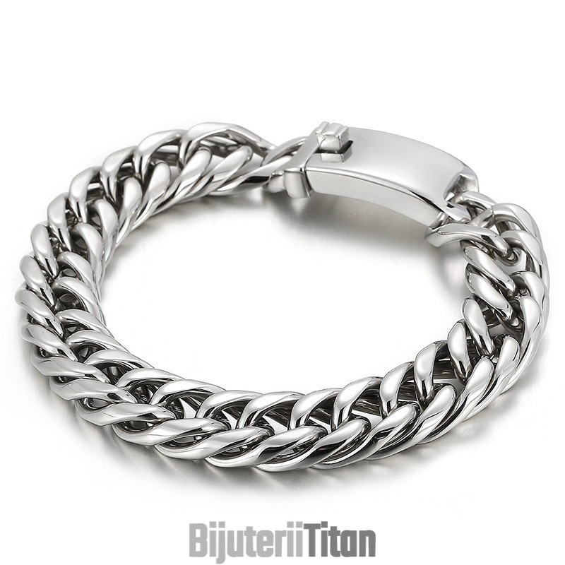 Brățară Din Titan De Culoare Solidă, Stil Street Fashion, Pentru Bărbați Brățară Din Titan De Culoare Solidă, Stil Street Fashion, Pentru Bărbați
