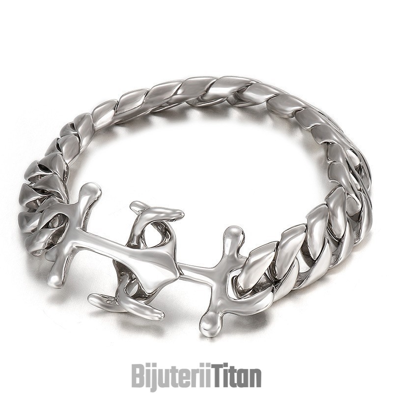 Accesorii Brățară Bărbați Titanium Chic Wind Boat Anchor Accesorii Brățară Bărbați Titanium Chic Wind Boat Anchor