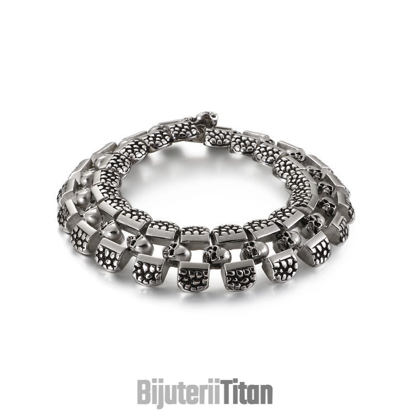 Brățară Din Titan Exagerată Și Elegantă Pentru Bărbați Brățară Din Titan Exagerată Și Elegantă Pentru Bărbați
