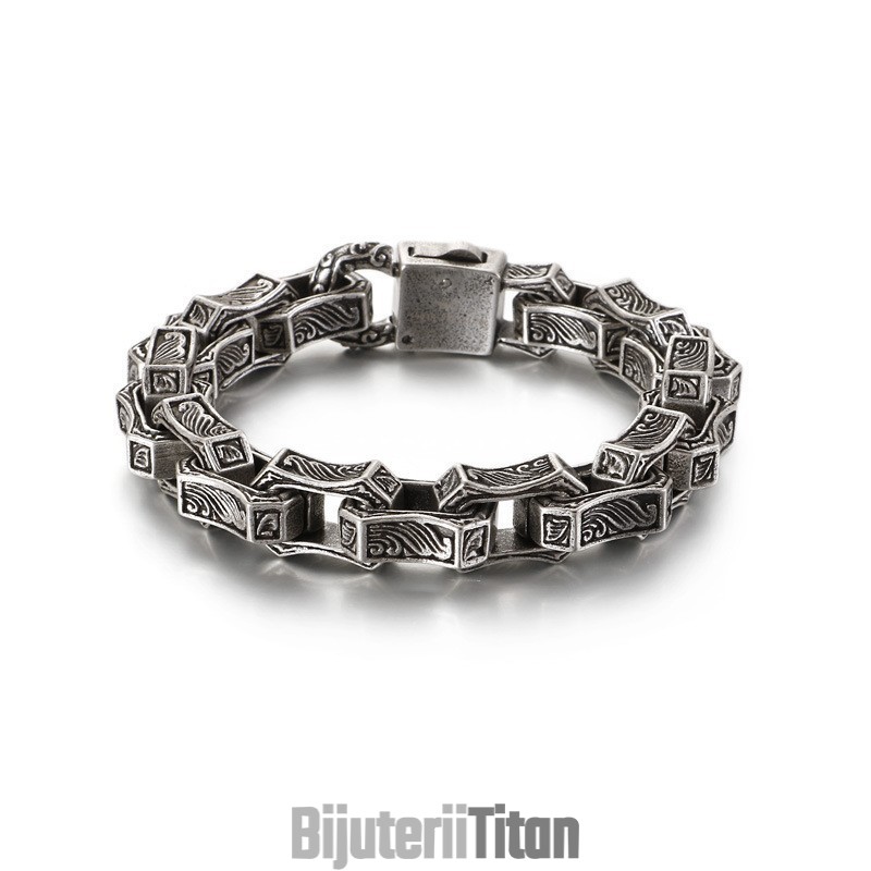 Brățară New Chic Pentru Bărbați Din Titan