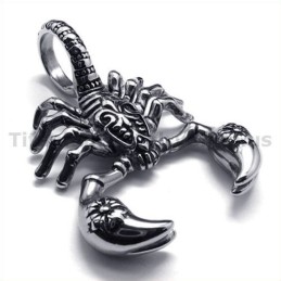 Pandantiv Scorpion Din Titan - Lanț Gratuit