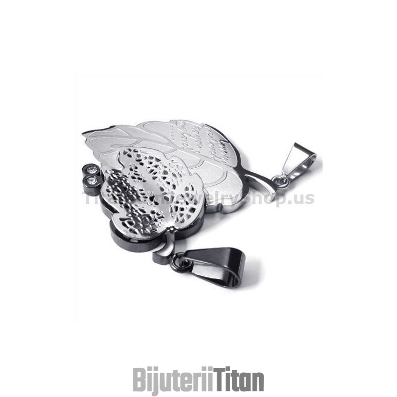 Pandantive Din Titan Love You Pentru Iubitori, Cu Lanțuri Fără Diamante