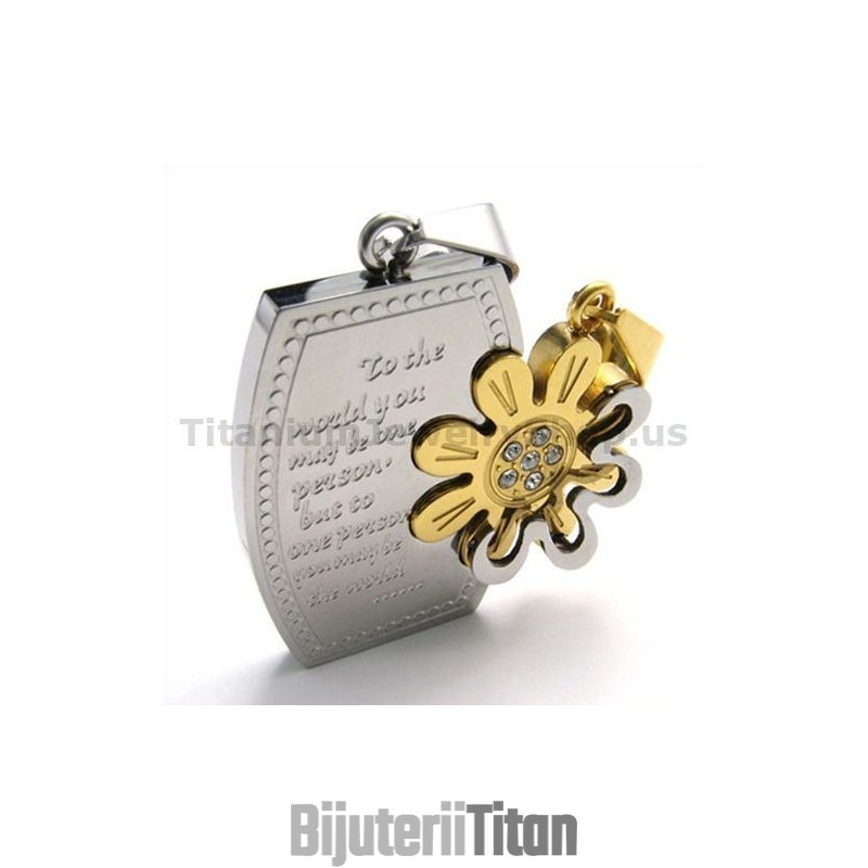Lanțuri Fără Pandantive Gloden Titanium Lovers