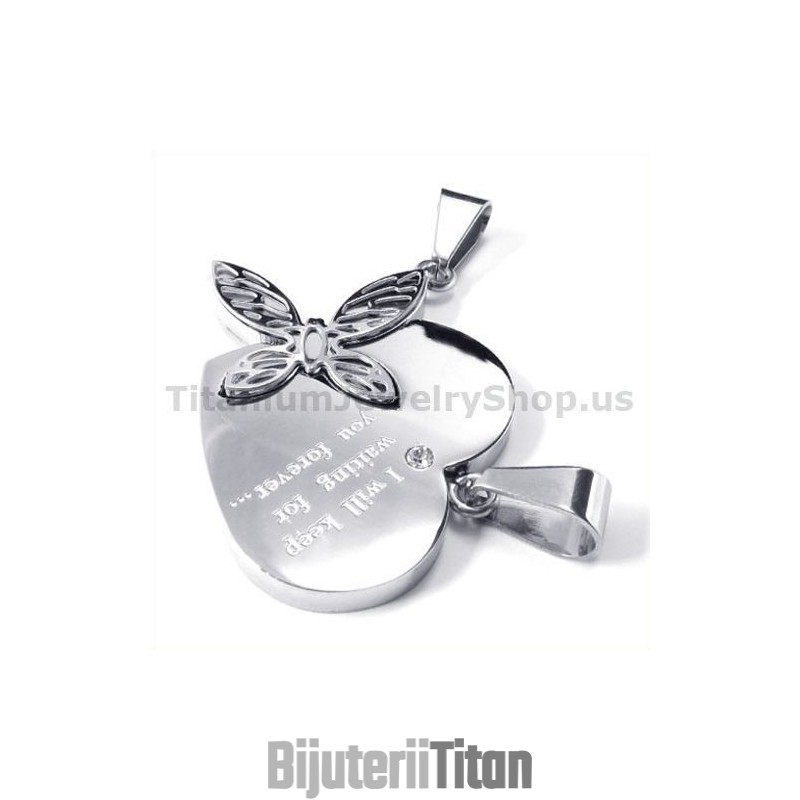 Te Voi Aștepta Pentru Totdeaunalanțuri Fără Pandantive Titanium Lovers