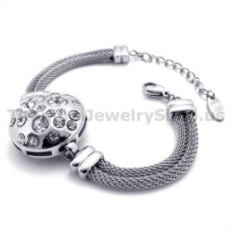 Brățară De Titan Pentru Femei Cu Diamante