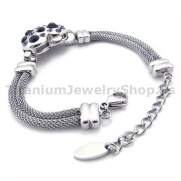 Brățară De Titan Pentru Femei Cu Diamante
